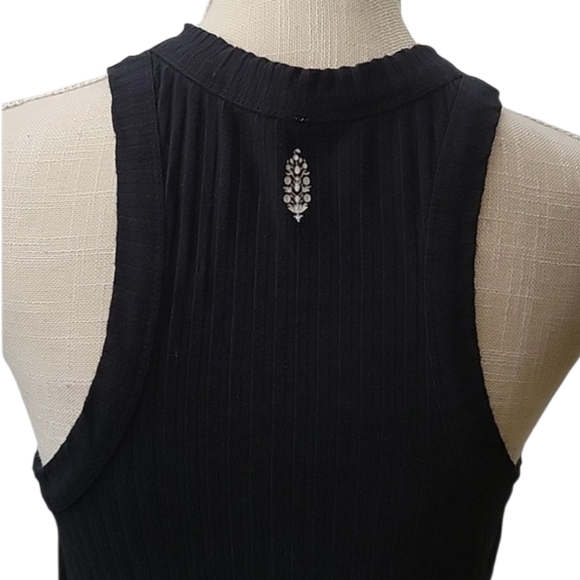 Free People Movement Black Sleeveless Women's Tank - Picture 3 of 4